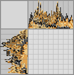 Japanese crossword «Black-backed Jackal» Japanese crossword «Black-backed Jackal»