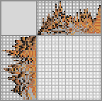 Japanese crossword &laquo;Black-Striped Wallaby&raquo;