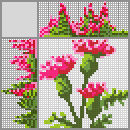 Japanese crossword &laquo;Thistle&raquo;