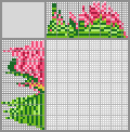 Japanese crossword &laquo;Cyclamen&raquo;