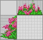 Japanese crossword &laquo;Cyclamen&raquo;