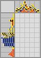 Japanese crossword &laquo;Chiken&raquo;