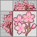 Japanese crossword &laquo;Flowering&raquo;