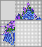 Japanese crossword «Flowers in a glass» Japanese crossword «Flowers in a glass»