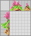 Japanese crossword &laquo;Flowers in pots&raquo;