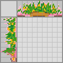 Japanese crossword &laquo;Flowers in a pot&raquo;