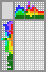 Japanese crossword &laquo;Seven-colored flower&raquo;