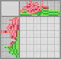 Japanese crossword &laquo;Flower&raquo;