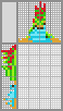 Japanese crossword &laquo;A flower in a pot&raquo;