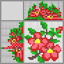 Japanese crossword &laquo;Blooming rose&raquo;