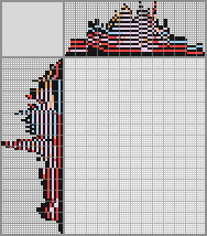 Japanese crossword &laquo;Queen of hearts&raquo;