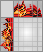 Japanese crossword &laquo;Lady in a red hat with a bird&raquo;