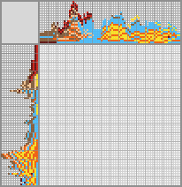 Japanese crossword «Grandfather and Goldfish» Japanese crossword «Grandfather and Goldfish»