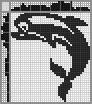 Japanese crossword &laquo;Dolphin&raquo;
