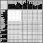 Japanese crossword &laquo;Dolphins with a ball&raquo;