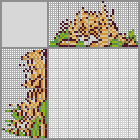 Japanese crossword &laquo;Cheetah cub&raquo;