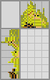 Japanese crossword «Girl with a pear in her hand» Japanese crossword «Girl with a pear in her hand»