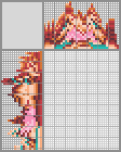 Japanese crossword &laquo;Girl with ice cream&raquo;