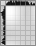 Japanese crossword &laquo;Girl with a dandelion&raquo;