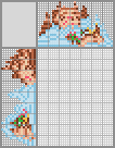 Japanese crossword «Easter egg girl» Japanese crossword «Easter egg girl»