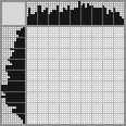 Japanese crossword &laquo;Girl with a net&raquo;