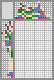 Japanese crossword &laquo;Girl catching fruit&raquo;