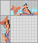 Japanese crossword «Girl with a basketball» Japanese crossword «Girl with a basketball»