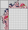 Japanese crossword «Girl with a flower» Japanese crossword «Girl with a flower»