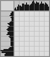 Japanese crossword &laquo;Girl with a basket of flowers&raquo;