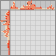 Japanese crossword &laquo;Girl with fire&raquo;
