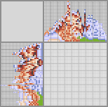 Japanese crossword &laquo;A girl with a lilac branch&raquo;