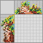 Japanese crossword «The Girl in the Flower Wreath» Japanese crossword «The Girl in the Flower Wreath»