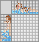 Japanese crossword «Girl in Blue» Japanese crossword «Girl in Blue»