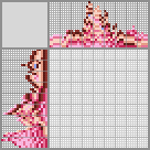 Japanese crossword &laquo;The Girl in Pink&raquo;