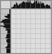 Japanese crossword &laquo;Girl in a hat&raquo;