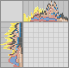 Japanese crossword «Girl sunbathing» Japanese crossword «Girl sunbathing»