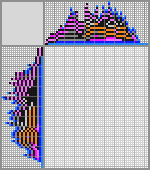 Japanese crossword &laquo;Daisy Duck&raquo;