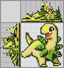 Japanese crossword &laquo;Dinosaur&raquo;