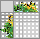 Japanese crossword &laquo;Long-Tailed Broadbill&raquo;