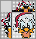 Japanese crossword &laquo;Donald Duck&raquo;