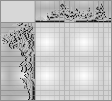 Japanese crossword «Draco Lucius Malfoy» Japanese crossword «Draco Lucius Malfoy»