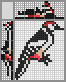 Japanese crossword &laquo;Woodpecker&raquo;