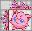 Japanese crossword &laquo;Jigglypuff&raquo;