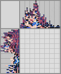Japanese crossword «Jill Valentine» Japanese crossword «Jill Valentine»
