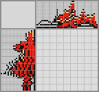 Japanese crossword «Knuckles Echidna» Japanese crossword «Knuckles Echidna»