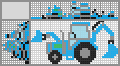 Japanese crossword &laquo;Excavator&raquo;