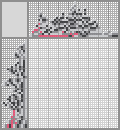 Japanese crossword &laquo;Raccoon with a toy&raquo;