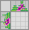 Japanese crossword &laquo;Violet&raquo;