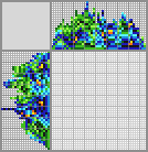 Japanese crossword &laquo;Violets&raquo;