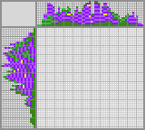 Japanese crossword «Violets» Japanese crossword «Violets»